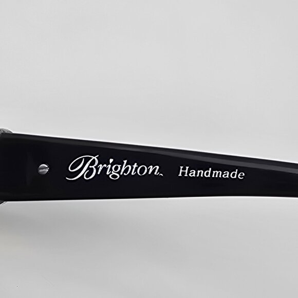 *SOLD*Brighton She’s So Fine Gloss Black Rhinestone Frame Grey Gradient Sunglass - Picture 9 of 16